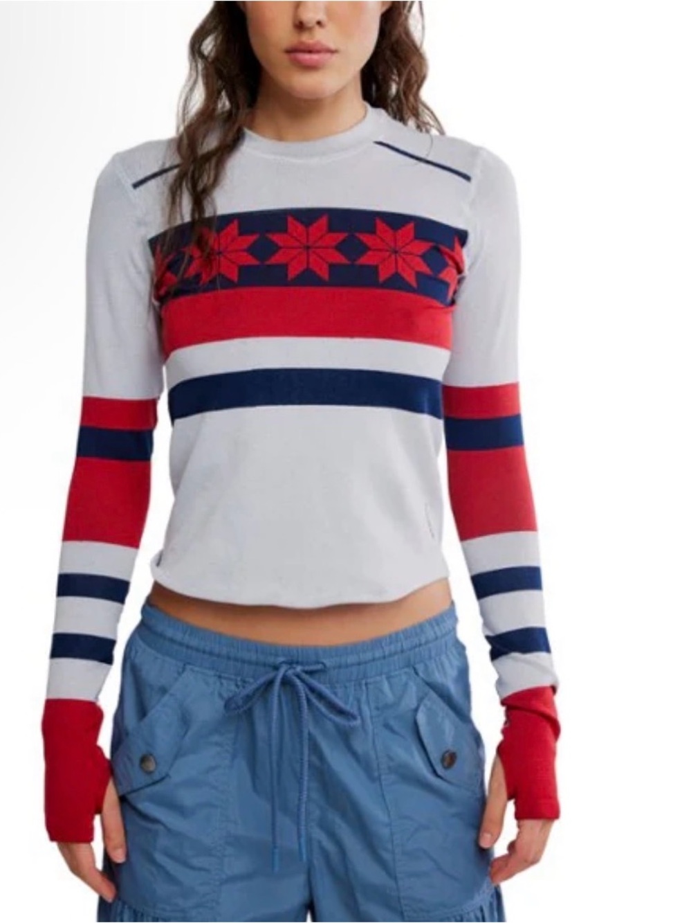 Free people movement myoko base layer NWOT
